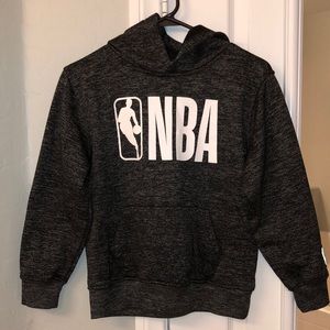 Grey and Black NBA hoodie for boys size Medium 10-12